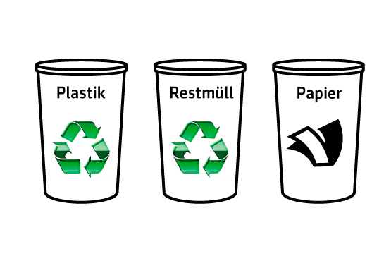 Müllentsorgung bei der Zustellung - Zustellerkom informiert