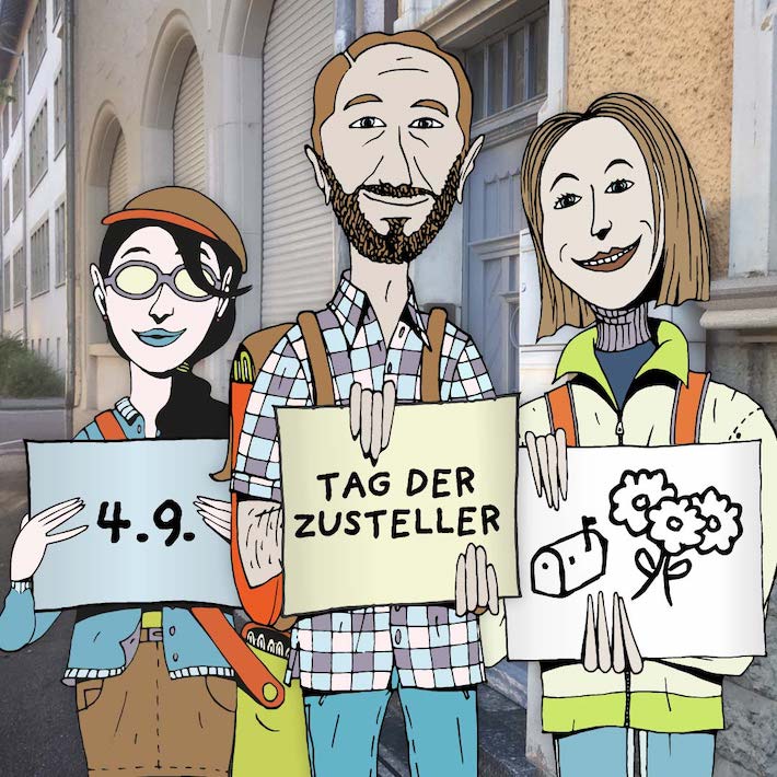 Tag der Zusteller. Blogbeitrag beim Zustellerkom Jobportal.